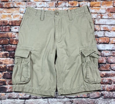 Pantalones Cortos Carga Daniel Cremieux Adulto 30 Beige Preppy 11" Informales Exterior Para Hombre Foto 1 de 4