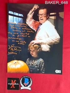Dylan Baker Trick 'R Treat autographed signed 11x14 photo Beckett horror Wilkins - Picture 1 of 4