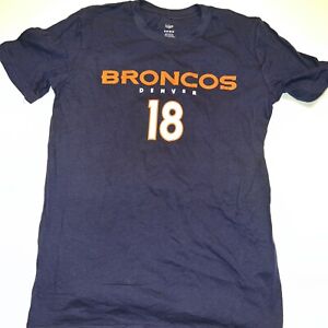 New YOUTH Denver Broncos Peyton Manning Jersey T-Shirt Sz M 10/12