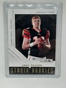 Andy Dalton 2011 Rookies & Stars Football - Studio Rookies - Cincinnati Bengals - Picture 1 of 2