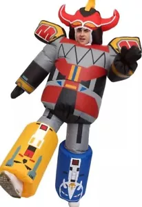 Disfraz inflable Megazord adulto Power Rangers robot inflable disfraces Halloween - Imagen 1 de 9