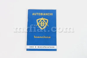 Autobianchi Bianchina Trasformabile Manual del Propietario Nuevo - Imagen 1 de 1