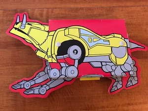 Mighty Morphin Power Rangers Sabertooth Tiger Flip-Up Book Rare - Imagen 1 de 4