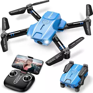 Mini Drone with Camera for Kids Adults, 720P HD FPV Camera Remote Control Toys G - Picture 1 of 12