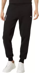 PUMA Men's BMW MMS ESS Motorsport Fleece Sweat Pants | Black | - Picture 1 of 3