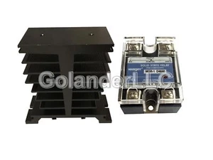 Relè a stato solido 40A SSR con dissipatore di calore - Foto 1 di 1