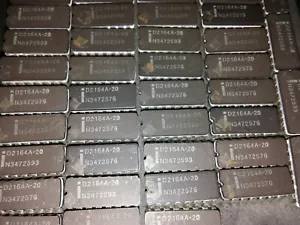 4 EACH 4164 RAM CHIPS. WILLIAMS DEFENDER, ROBOTRON, JOUST ARCADE GAME ETC - Picture 1 of 2