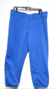 Mizuno Womens Blue Softball Pants Size XL - Picture 1 of 3
