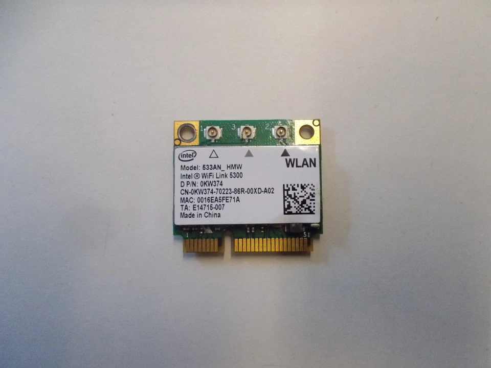 Intel WiFi Link 5300 533AN_ HMW, WLAN Modul, #X-24-6 - Bild 1 von 1