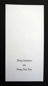 Card Inserts with Christmas Greeting for 5"x 5" Craft cards (Landscape) Pk 20 - Picture 1 of 1