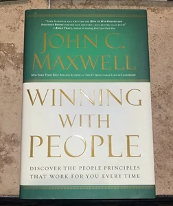 Winning with People: John C. Maxwell Hardcover - Picture 1 of 7