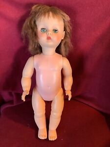 Vintage Horsman T-16 Ruthie Doll All Original Needs Repairs & Cleaned. 1950’s