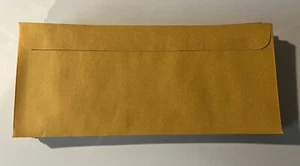 50- 5''x 11 1/2'' Side Seam Envelopes-28 LB. Heavy Brown Paper-Gummed Flap - Picture 1 of 2