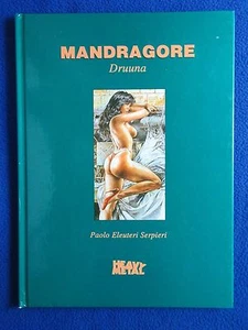 MANDRAGORE DRUUNA HARDCOVER POALO ELEUTERI SERPIERI HEAVY METAL 1995 - Picture 1 of 1