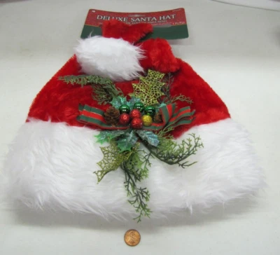 Новый! Винтажная шляпа эльфа Darice для взрослых красивый рождественский костюм секретный Санта новый из старых запасов - Изображение 1 из 3