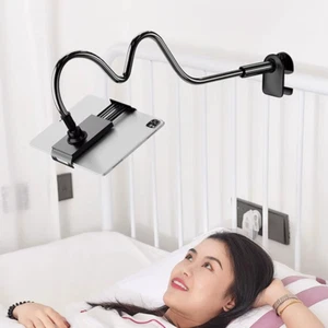 📱 2x Supporto Smartphone Universale 360° Flessibile Regolabile con Clip Lunghezza 80 cm - Foto 1 di 11
