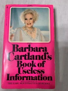 Barbara Cartland's Book of Useless Information Paperback Book - The Crown - Picture 1 of 4