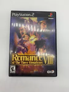 Romance of the Three Kingdoms VIII (Sony PlayStation 2, 2003) with Manual - Picture 1 of 10