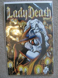 1999 Caos Comics LADY DEATH Jensen NM Bagged & Boarded - Picture 1 of 1