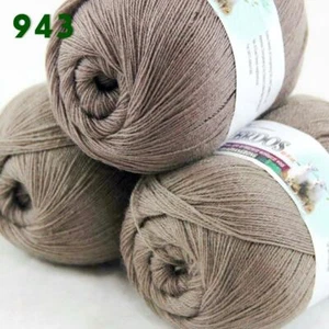 Sale 3 Skeins x 50g Soft Acrylic Wool Cashmere Hand Knit Fine Crochet Yarn 943 - Picture 1 of 5