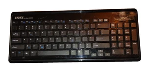MSI StarType ES500W Wireless Keyboard – Slim Profile – Battery Powered - Picture 1 of 5
