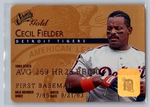 1995 Studio Gold Cedil Fielder #45 - Picture 1 of 2