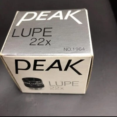 Peak Anastigmat Lupe Loupe 22X Magnifier from Japan 1964 - Image 1 of 3