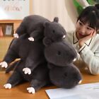 Plush Rat Doll Pillow Fluffy Stuffed Animal Cute Mouse Toy Wholesale