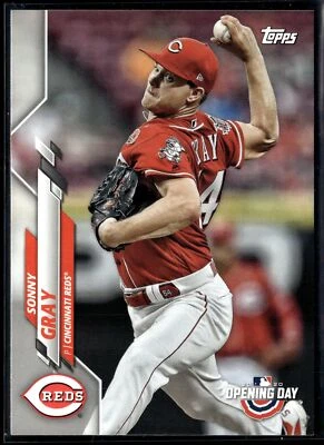 2020 Topps Opening Day #174 Sonny Gray Cincinnati Reds - Image 1 of 2