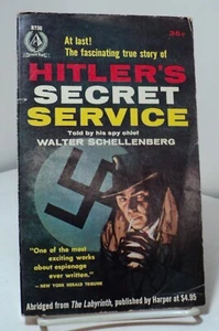 Hitler's Secret Service by Walter Schellenberg - aka The Labyrinth -Pyramid-1958 - Picture 1 of 2
