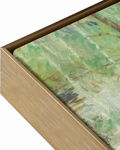 Canvas Frame for 24X48 Oil Painting, DIY Metal Floater Frame with 5/6 Inch Deep - Picture 1 of 9