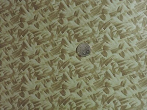 100% Cotton Fabric - Shades of Brown And Cream Paintbrush Strokes - By The Yard - Picture 1 of 1