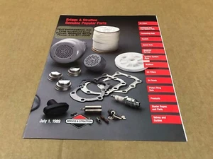 Catálogo de piezas populares genuinas Briggs & Stratton de colección, 1 de julio de 1989 - Imagen 1 de 7