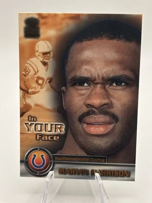 2000 Pacific Crown Royale In Your Face - Marvin Harrison #9 - Indianapolis Colts - Image 1 of 2