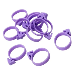 12 PIEZAS Bolsa de tubo Anillo Banda elástica Sellado de bolsas de pulverización - Imagen 1 de 11