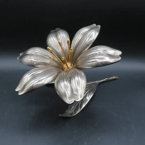VTG S Agudo Flower Petal Tray Ashtrays Decorative Functional Artwork - MCM - Picture 1 of 8