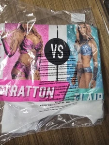 OFFICIAL WWE WrestleMania 41 Tiffany Stratton vs Charlotte Flair Match Shirt XL - Picture 1 of 7