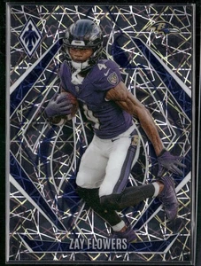 Zay Flowers 2024 Panini Phoenix Lazer #150 Baltimore Ravens - Picture 1 of 2