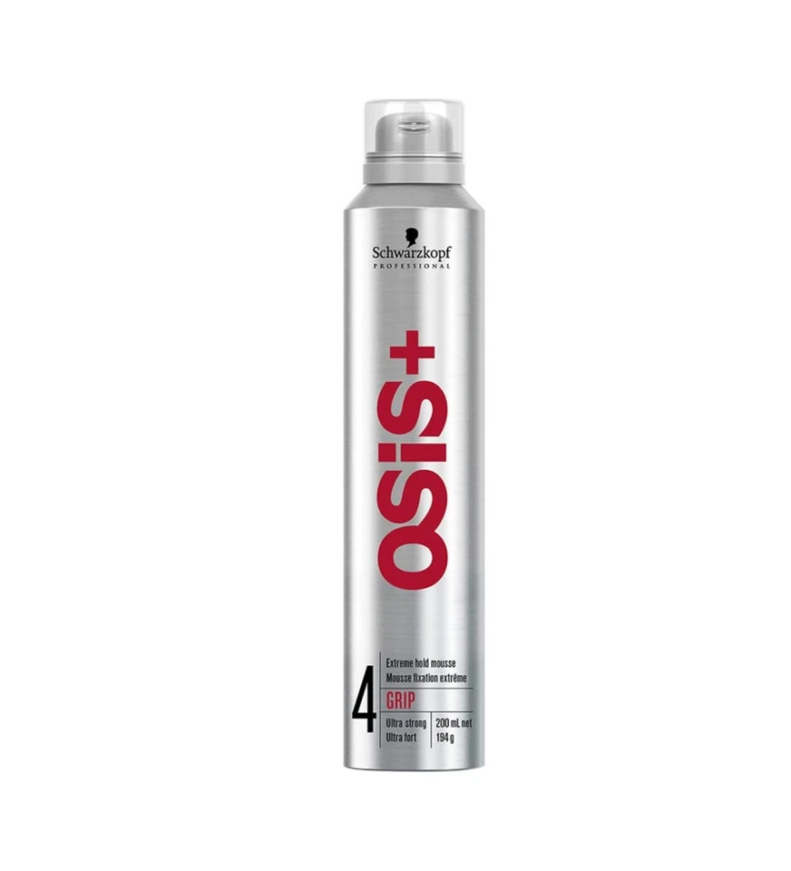Mousse Schwarzkopf OSIS+ Grip Extreme Hold 6,8 oz - FÓRMULA ORIGINAL - Imagem 1 de 1