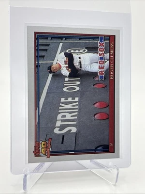 1991 Topps Roger Clemens Baseball Card #530 Nm-Mint FREE SHIPPING - Image 1 of 3