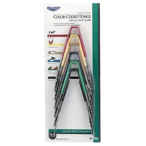VOLLRATH 4780911 Utility Tong, Multi-Colored Set 4KJV2 - Picture 1 of 1