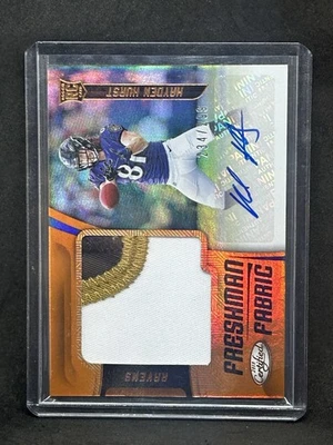 2018 Certified Mirror Orange /299 Hayden Hurst #220 Rookie Auto RC A2 - Image 1 of 2