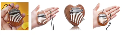 ANPRO MUGIG U.A. Mini Pocket Kalimba afrikanisches Daumenklavier Finger-Piano Sonderposten!