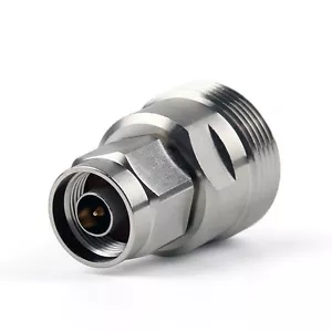 2Pcs Adapter 7/16 DIN Female Jack To N Plug Male RF Connector Straight M/F - Picture 1 of 1