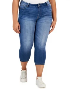 Celebrity Pink Women's Trendy Cropped Skinny Jeans Big Spender Plus Size 14 - Picture 1 of 1
