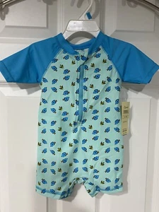 Leveret baby boy rashguard swim suit 12-18 Months NEW - Picture 1 of 5