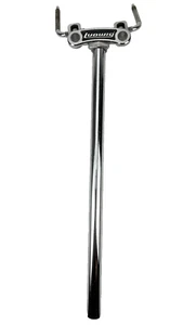 Vintage 1970's Ludwig No. 781-2 Chrome Long Post Double Tom Tom Mount - Picture 1 of 9
