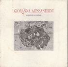 G Alessandrini Acqueforti E Sculture 1992 B4286