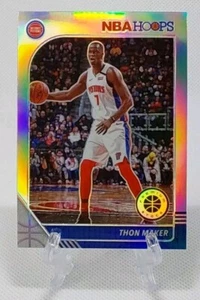 🏀2019-20 hoops premium THON MAKER (silver prizm) #58🏀 *Pistons* *Bucks* - Picture 1 of 2