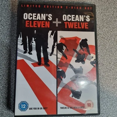 Ocean's Eleven / Ocean's Twelve. 2 Disc Limited Edition. DVD. 11 12. - Image 1 of 4